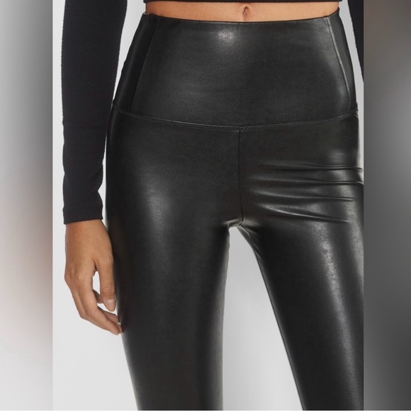 Wilfred Free Black Faux Leather Leggings from Aritzia - Picture 3 of 14